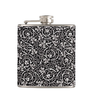 William Morris Grapevine Vine Leaf Pattern Flachmann