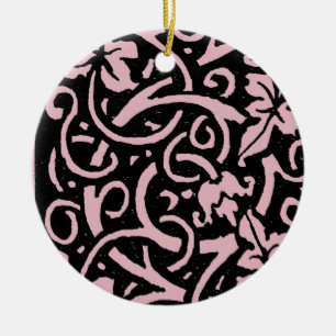 William Morris Grapevine Vine Leaf Pattern Keramikornament