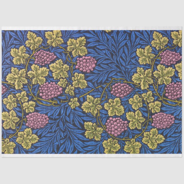 William Morris Grapevine (Wine Vines) Muster Seidenpapier (Vorderseite)