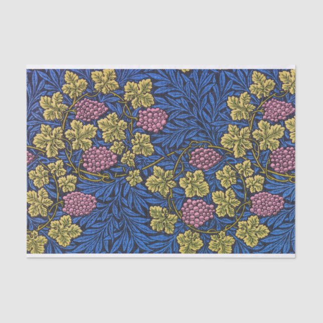 William Morris Grapevine (Wine Vines) Muster Seidenpapier (Vorderseite)