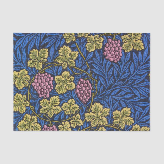 William Morris Grapevine (Wine Vines) Muster Seidenpapier (Vorderseite)