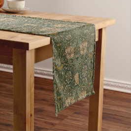William Morris: Green Honeysuckle Table Runner Kurzer Tischläufer
