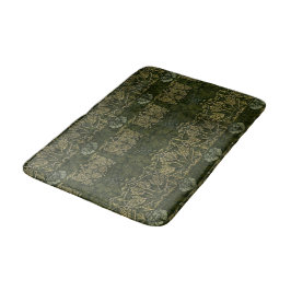 William Morris: Green Tulip & Rose Bath Mat Badematte