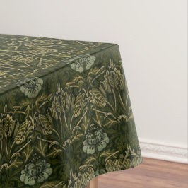 William Morris: Green Tulip & Rose Tablecloth Tischdecke