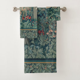 William Morris Greenery Bath Towel Set