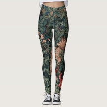 William Morris Greenery Fuchs Wildtier Kunst