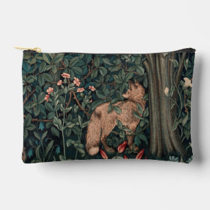 William Morris Greenery Fuchs Wildtier Kunst Zubehörtasche