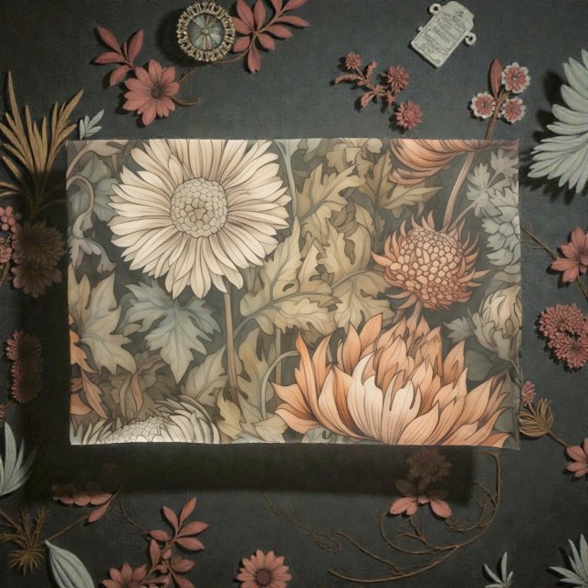 William Morris Herbstblumen Kissenbezug (Von Creator hochgeladen)