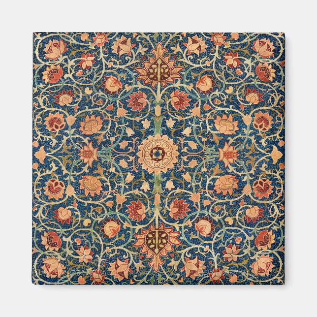 William Morris Holland Park Carpet Pattern Magnet (Vorne)