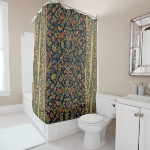 William Morris Holland Park Teppich Vintage-Muster Duschvorhang