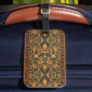William Morris Holland Park Teppich Vintage-Muster Gepäckanhänger