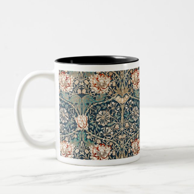 William Morris Honeysuckle  1876 Zweifarbige Tasse (Links)