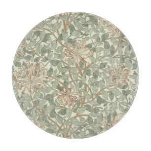 William Morris Honeysuckle Blume Wallpaper Schneidebrett