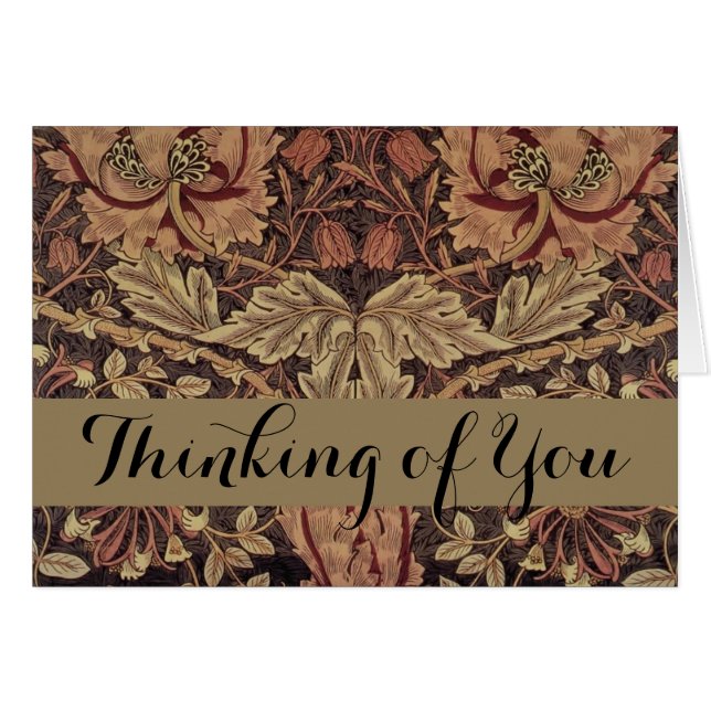 William Morris Honeysuckle Classic (Vorderseite (Horizontal))