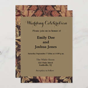 William Morris Honeysuckle Classic Einladung