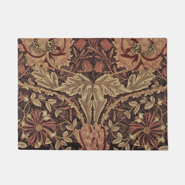 William Morris Honeysuckle Classic Fußmatte (Vorderseite)
