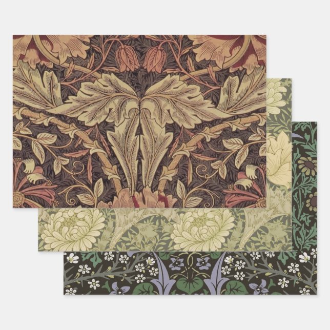 William Morris Honeysuckle Classic Geschenkpapier Set (Set)