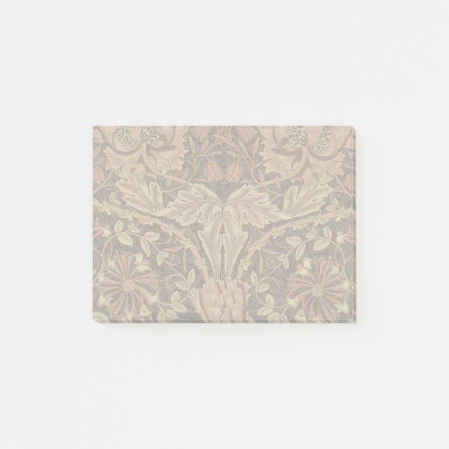 William Morris Honeysuckle Classic Post-it Klebezettel (Vorderseite)