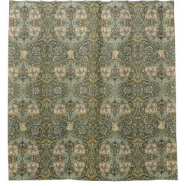 William Morris Honeysuckle Design Duschvorhang