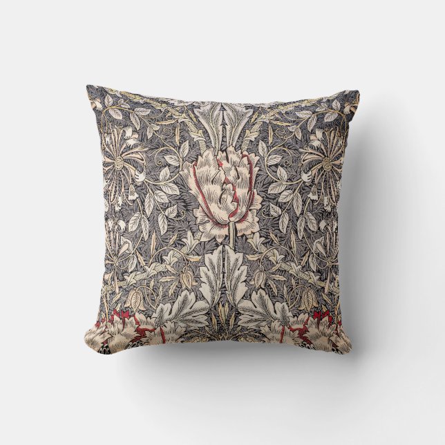 William Morris Honeysuckle Design Kissen (Vorderseite)