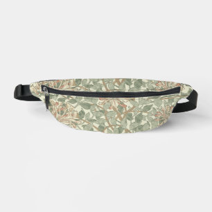 William Morris Honeysuckle Green Bauchtasche