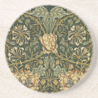 William Morris Honeysuckle Green Getränkeuntersetzer