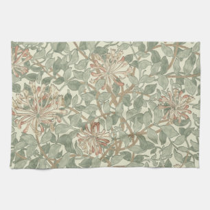 William Morris Honeysuckle Green Handtuch