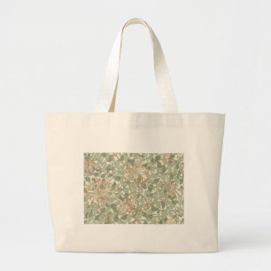 William Morris Honeysuckle Green Jumbo Stoffbeutel