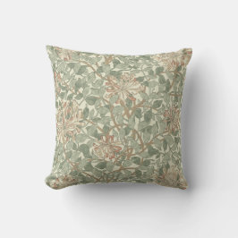 William Morris Honeysuckle Green Kissen