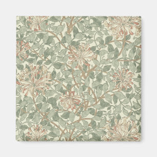 William Morris Honeysuckle Green Magnet