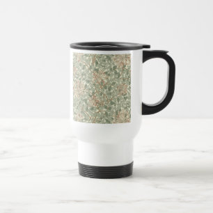 William Morris Honeysuckle Green Reisebecher