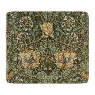 William Morris Honeysuckle Green Schneidebrett