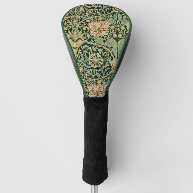 William Morris Honeysuckle Pattern Golf Headcover (Vorderseite)