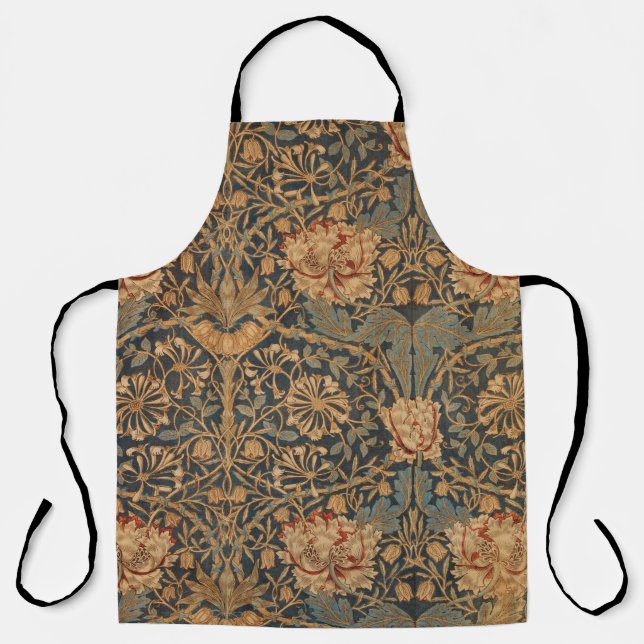William Morris Honeysuckle Rich Tapete Schürze (Vorderseite)