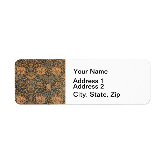 William Morris Honeysuckle Rich Wallpaper (Vorne)