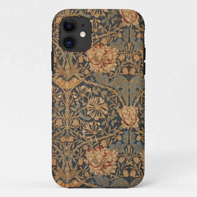 William Morris Honeysuckle Rich Wallpaper Case-Mate iPhone Hülle (Rückseite)