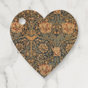 William Morris Honeysuckle Rich Wallpaper Geschenkanhänger