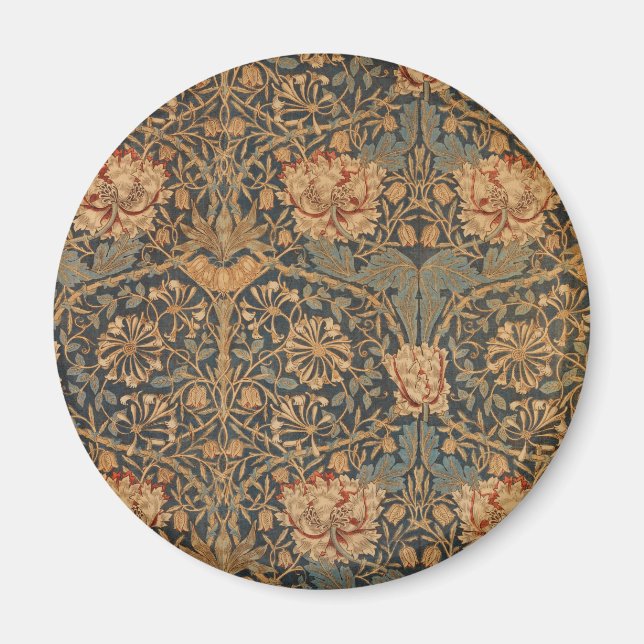 William Morris Honeysuckle Rich Wallpaper Magnet (Vorne)