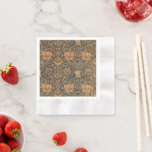 William Morris Honeysuckle Rich Wallpaper Serviette