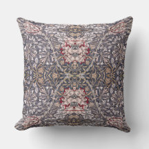 William Morris Honeysuckle Rosa Weiß Design