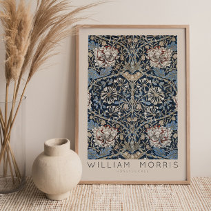 William Morris Honeysuckle Wall Art Print Poster