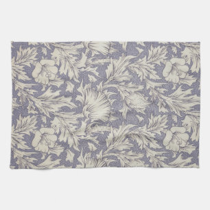 William Morris Horn Mohn Wallpaper-Druck: Vintage Geschirrtuch