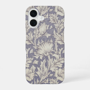 William Morris Horn Mohn Wallpaper-Druck: Vintage iPhone 16 Hülle