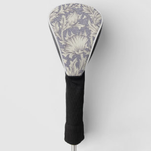William Morris Horn Poppy Classic Floral Golf Headcover