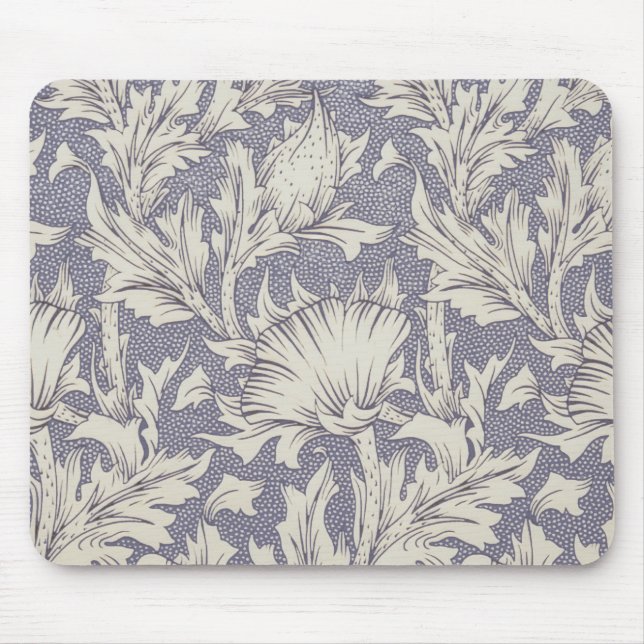 William Morris Horn Poppy Classic Floral Mousepad (Vorne)
