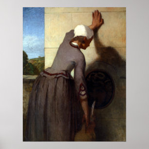 William Morris Hunt Girl Poster