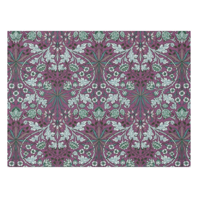 William Morris "Hyacinth" 2 Tischdecke (Vorderseite (Horizontal))