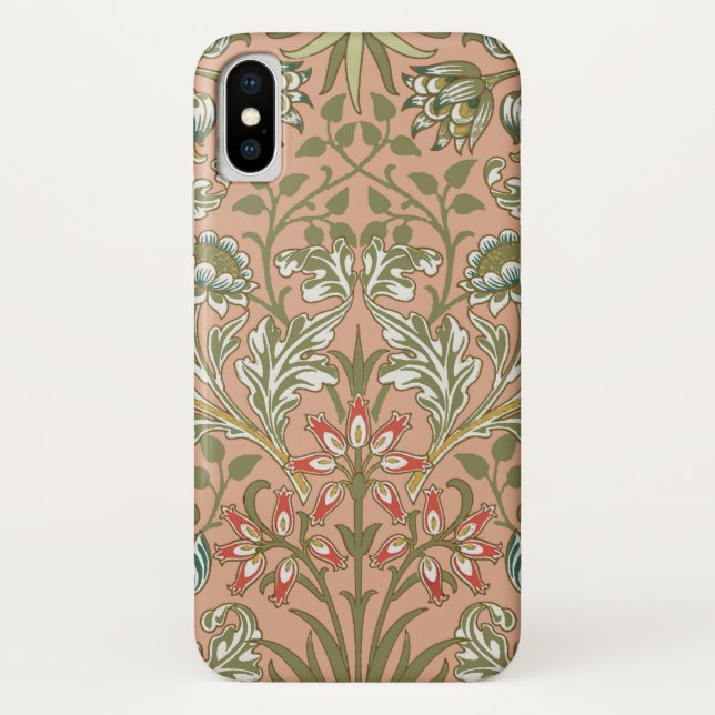 William Morris Hyacinth Blume Rose Case-Mate iPhone Hülle (Rückseite)