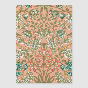 William Morris Hyacinth Blume Rose Magnetkarte