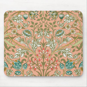 William Morris Hyacinth Blume Rose Mousepad